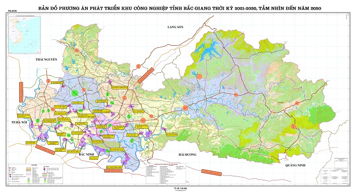 Tổng quan các khu công nghiệp tỉnh Bắc Giang - Cập nhật 2022